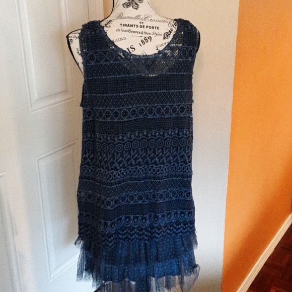 NWOT Indigo Thread Co. Tunic Top - Picture 5 of 6